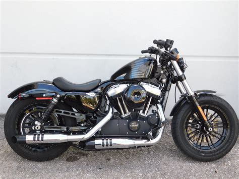 I'm not going to try to argue that they don't look pretty similar to the untrained eye, but they're both sportsters. Pre-Owned 2018 Harley-Davidson Sportster Forty-Eight ...