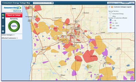 Consumers Energy Outage Map Battle Creek Michigan Prosecution2012