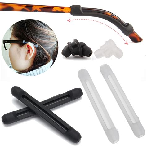 Comfortable Soft Silicone Anti Slip Ear Hooks For Glasses Eyeglasses S Electronic Pro