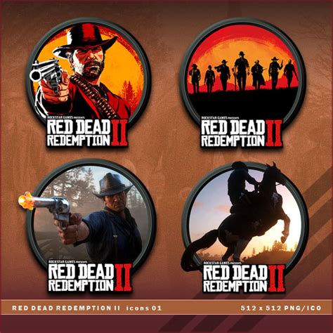 Red Dead Redemption Ii Icons By Brokennoah On Deviantart