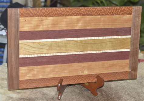 Buy Custom Double Sided Cutting Board ~ Exotic Wood Made To Order From