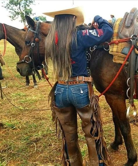 Brinda Cowgirl Chaps Cowgirl Look Cowgirl And Horse Western Girl