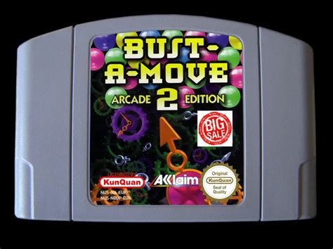 64 Bit Games Bust A Move 2 Arcade Edition English Pal Version