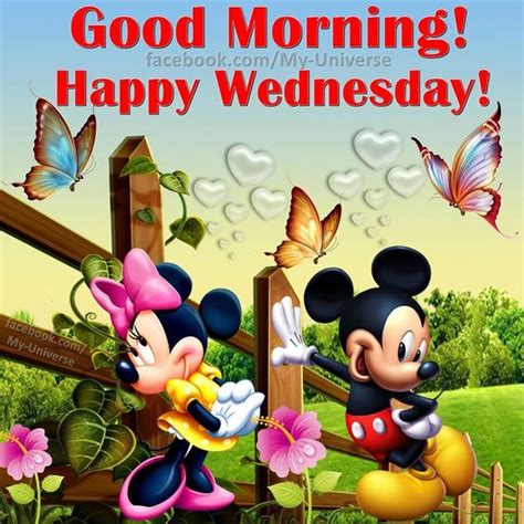 Good Morning Happy Wednesday Disney Quote ~ Days Of The Week