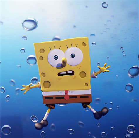 Free 3d Sponge Bob Model Turbosquid 1335185