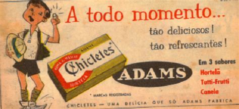 Goma De Mascar De La Empresa Adams