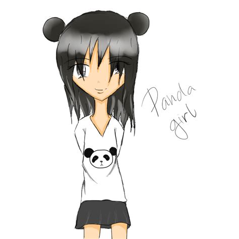 Panda Girl By Animefangirl1cool On Deviantart