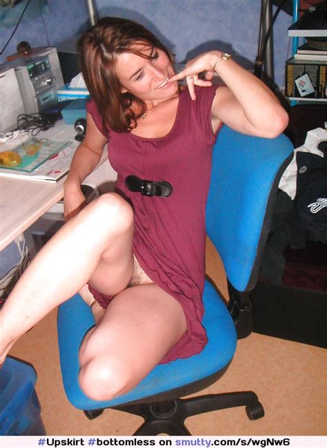 Bottomless Amateur Pussy Chair Dress Smutty