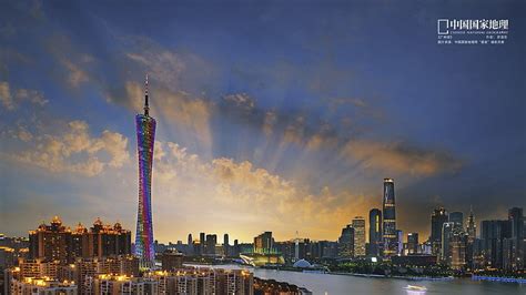 Guangzhou Tower China National Geographic Wallpape Skyline Hd