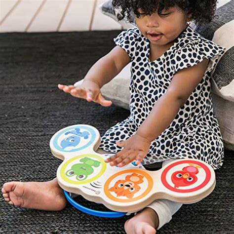 Baby Einstein Magic Touch Wooden Drum Musical Toy Ages 6 Months Plus