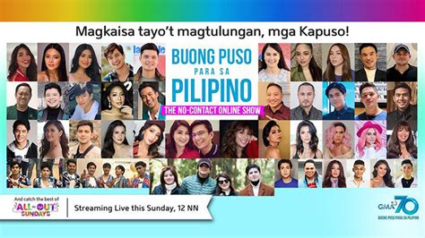 All Out Sundays At Kapuso Stars Magsasanib Puwersa Para Buong Puso