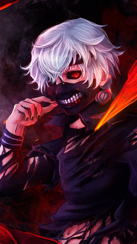 Tokyo ghoul kaneki uta shuu renji anime poster. 720x1280 Ken Kaneki Tokyo Ghoul 5k Moto G,X Xperia Z1,Z3 ...