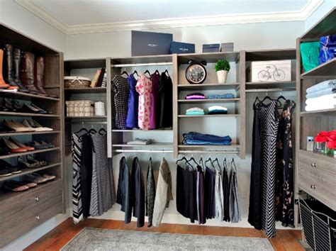 For hanging space, make the closet at least 30 inches deep (after drywall is installed). Create your Own Personal Space with a Closet System ...