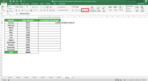 How To Calculate Percentages In Excel And All Its Formulasfunctions