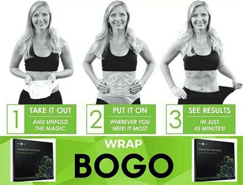 today only bogo wraps with images it works body wraps skinny wraps body wraps