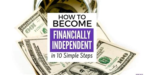how to become financially independent create the life you want money bliss