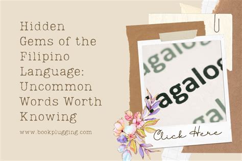 Uncommon Filipino Words Worth Knowing