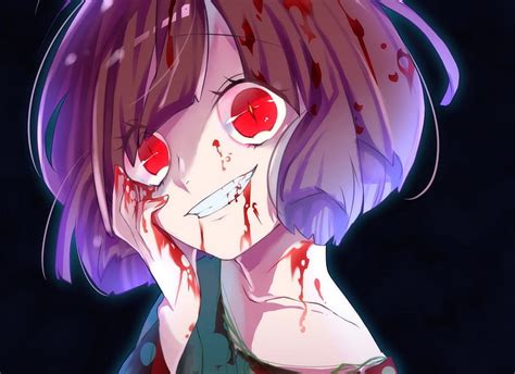 Anime Girl Wallpaper Scary Anime Wallpaper Hd