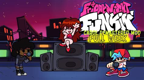 A friday night funkin' (fnf) mod in the tutorial/week 1 category, submitted by creeperowy. Friday Night Funkin' - Carol V2 Remastered (FULL WEEK ...