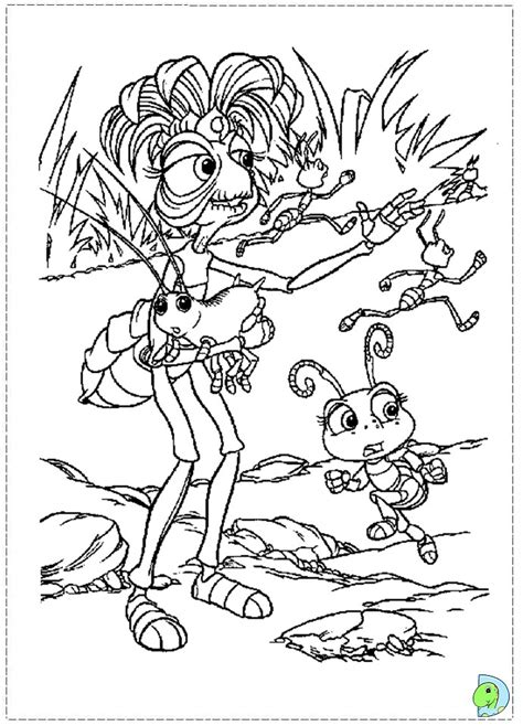 Archie gal girls coloring page. A Bug's Life Coloring page- DinoKids.org