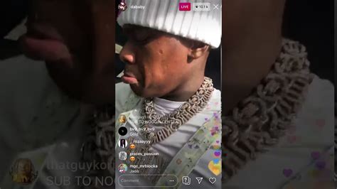 Dababy Leaked Music On His Instagram Live Shut Up Youtube