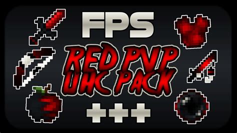 Minecraft Pvp Texturepack Red Pvp Uhc Default Edit 1718 Youtube