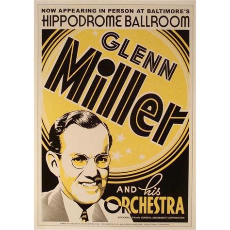 Images For Vintage Jazz Concert Poster Glenn Miller Concert