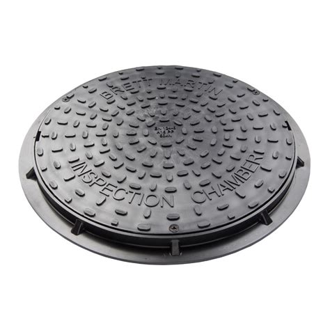 Drain Inspection Chamber Manhole Cover And Frame Driveway 450mm 50kn