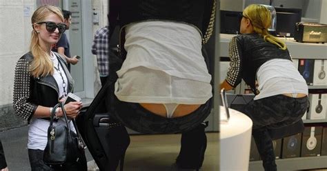 Paris Hiltons Candid Thong In Milan ~ Booty Source