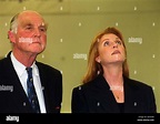 The Duchess of York and her father Major Ronald Ferguson, during the ...