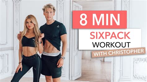 MIN SIXPACK WORKOUT With Christopher A Very Special Twist No Equipment I Pamela Reif
