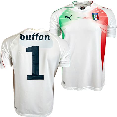Das originaltrikot der italienischen nationalmannschaft, so wie. Italien Torwart Trikot Puma #1 Buffon Torwarttrikot Kinder ...