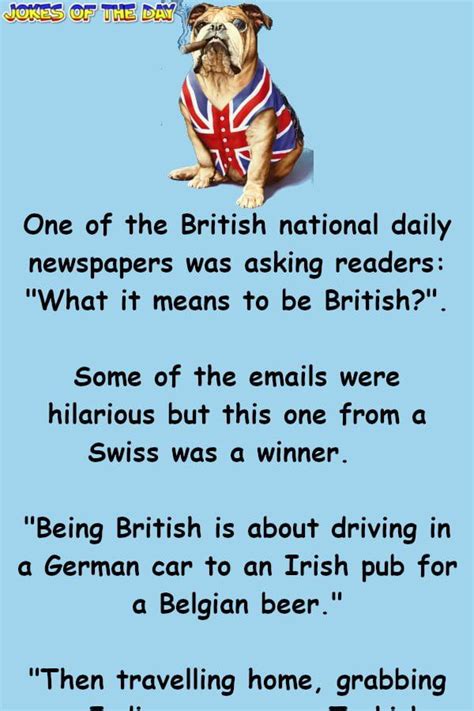 Humor What It Means To Be British British Humor Jokes Funny Jokes