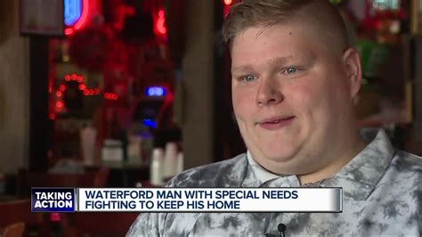 18 мин и 1 сек. Fundraising effort tries to keep special needs man in only home he's ever known