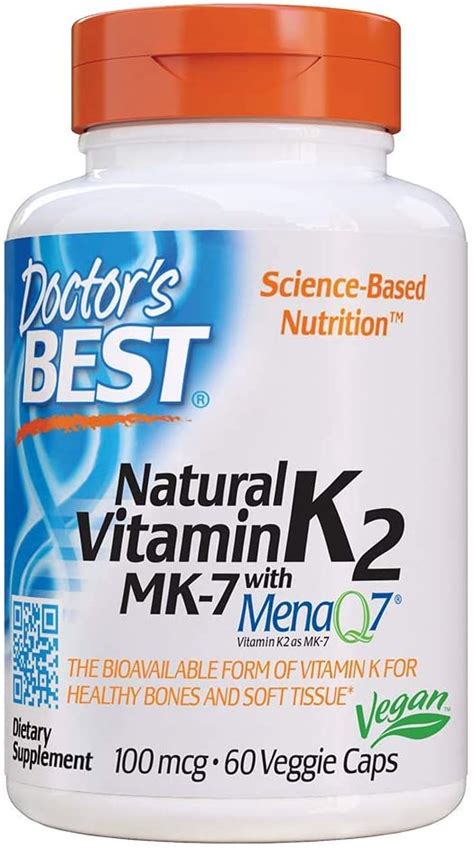 What are the best vitamin k supplements on the market? Doctor's Best Natural Vitamin K2 Mk Reviews 2020
