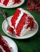 A new spin on an old classic! Red Velvet Cake with Cream Cheese Frosting - Baker by Nature