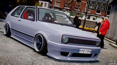 Volkswagen Golf Mk2 Tuning For Gta 4