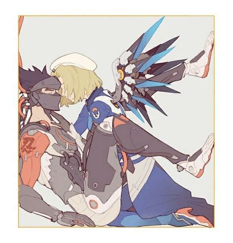 Genji X Mercy Is Soo Cute 3 Overwatch Comic Mercy Overwatch