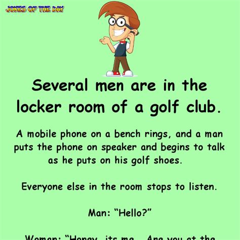 Check out 20 best banker jokes. Man answers the phone in the locker room | Golf quotes ...
