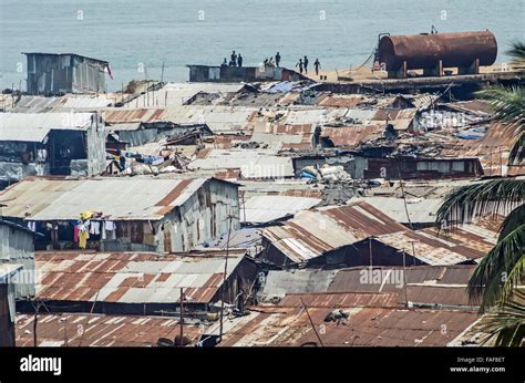 Mabella Slum Freetown Sierra Leone Stock Photo Alamy