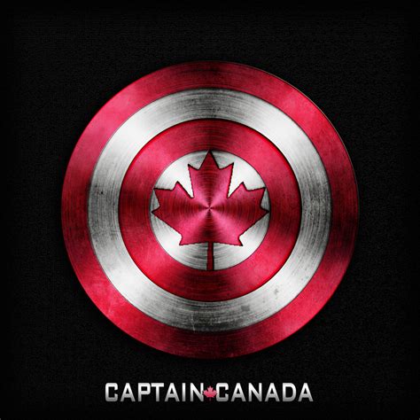 Captain Canada Shield By Bigtreeworld On Deviantart