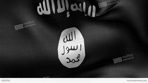 Flag Of The Islamic State Hd Stock Animation 6003700
