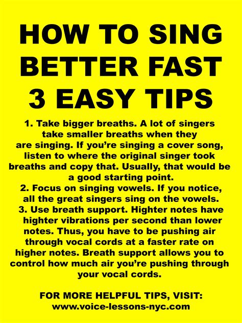 How To Sing Better Fast These 3 Easy Singing Tips Will Help You