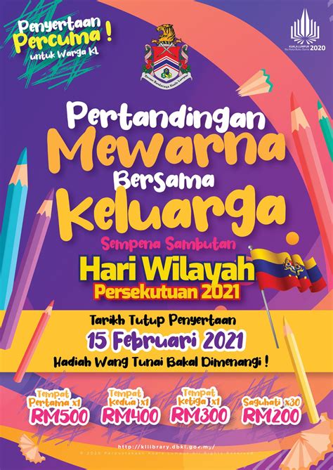 PERTANDINGAN MEWARNA BERSAMA KELUARGA SEMPENA SAMBUTAN HARI WILAYAH