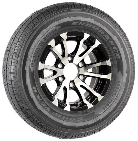 Goodyear Endurance St22575r15 Lre Radial Tire On 15 6 Lug Avalanche