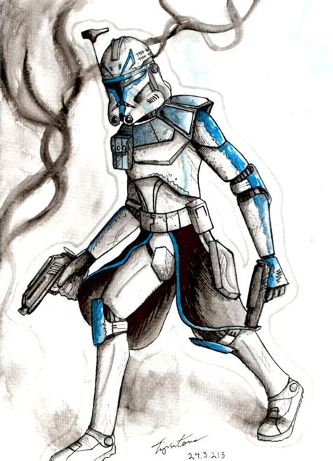 Captain Rex By Tipsutora On Deviantart