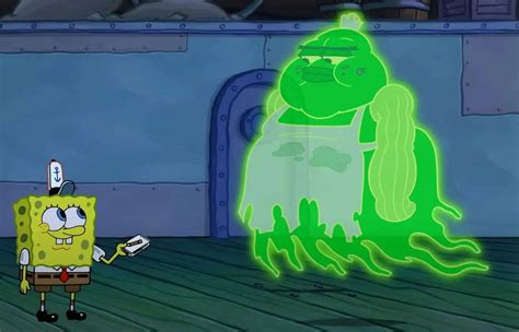 Spongebob Ghost Guide Spooks Ahoy The Sponge Bob Club