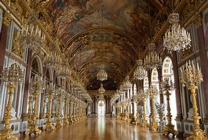 Schloss Palaces Palace Hall Linderhof Mirrors Castle