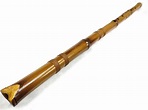Anasazi flauto basso in sol - bambù naturale | Flauta Nativa Ashar