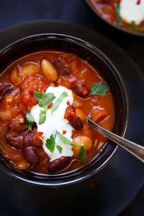 Magisches Chili sin Carne Vegetarisches Chili